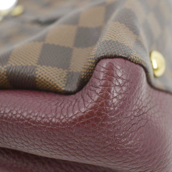LOUIS VUITTON Brittany Damier Ebene Shoulder Bag Brown