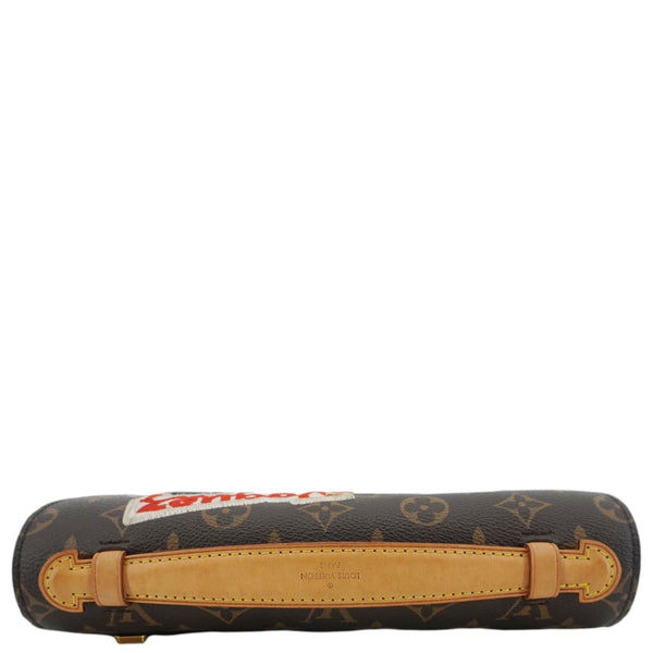 LOUIS VUITTON Metis Pochette Patches Monogram Canvas Crossbody Bag Brown