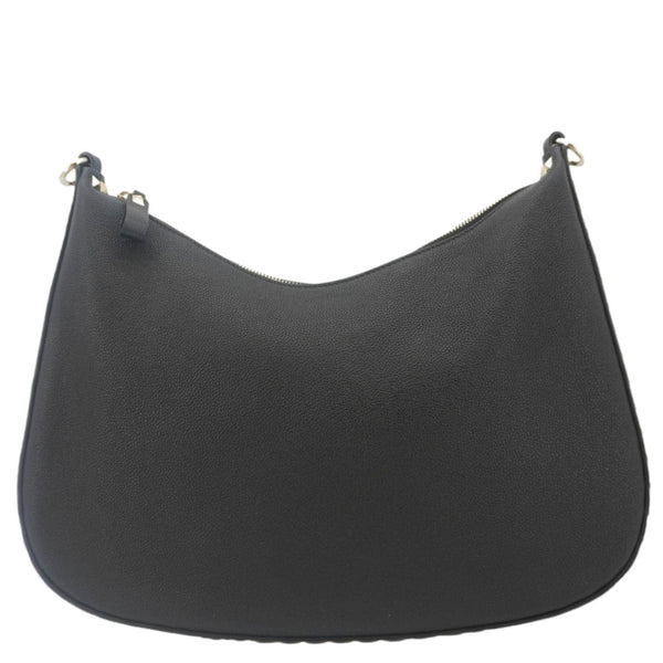 VALENTINO Garavani Rockstud Leather Hobo Bag Black