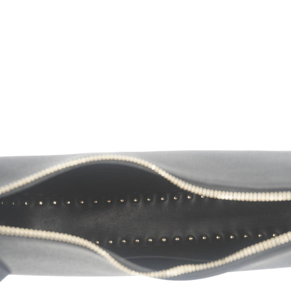 VALENTINO Garavani Rockstud Leather Hobo Bag Black