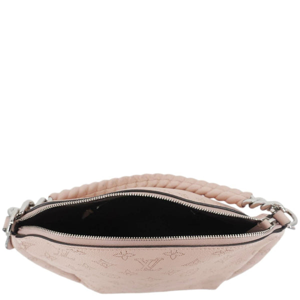 LOUIS VUITTON Babylone BB Mahina Leather Chain Shoulder Bag Magnolia