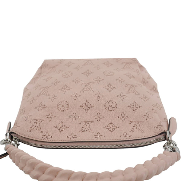 LOUIS VUITTON Babylone BB Mahina Leather Chain Shoulder Bag Magnolia