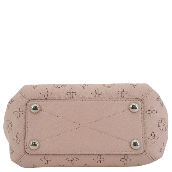 LOUIS VUITTON Babylone BB Mahina Leather Chain Shoulder Bag Magnolia