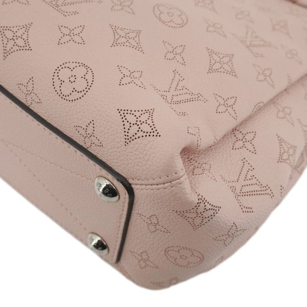 LOUIS VUITTON Babylone BB Mahina Leather Chain Shoulder Bag Magnolia