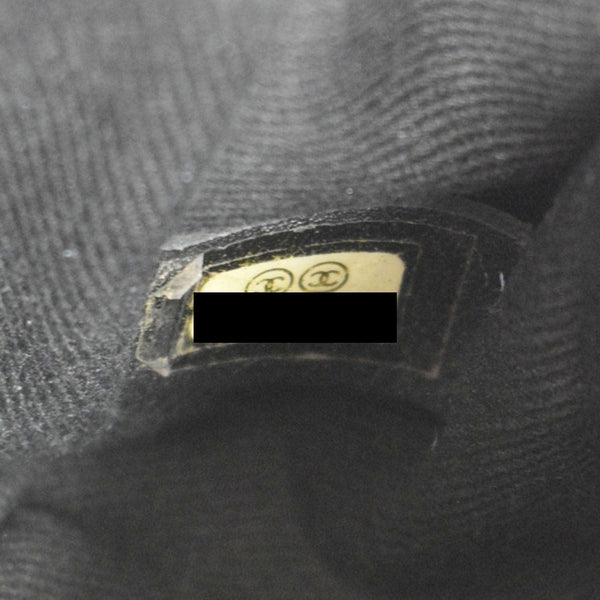 CHANEL Coco Shine Flap Small Quilted Patent Leather Shoulder Bag Blue