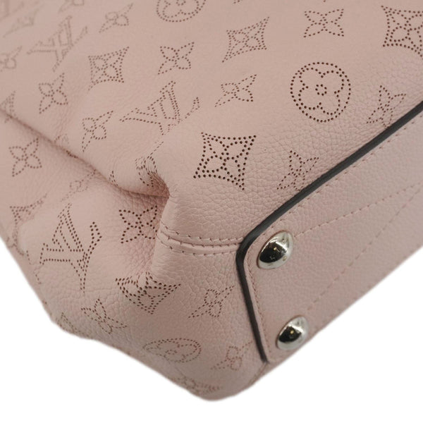 LOUIS VUITTON Babylone BB Mahina Leather Chain Shoulder Bag Magnolia