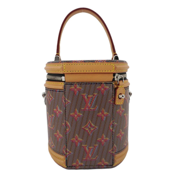 LOUIS VUITTON Cannes LV Pop Canvas Shoulder Bag Brown