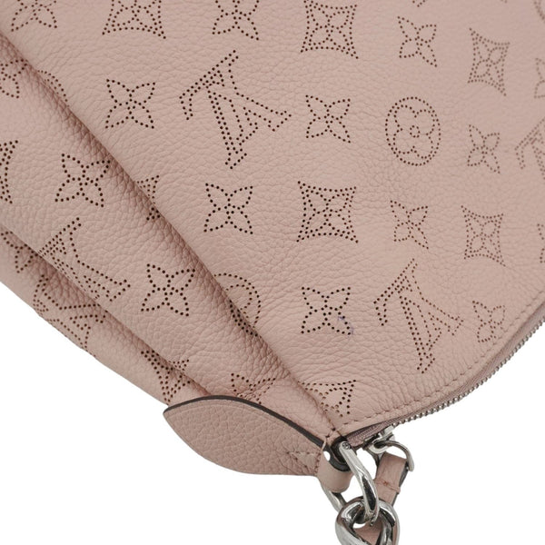LOUIS VUITTON Babylone BB Mahina Leather Chain Shoulder Bag Magnolia