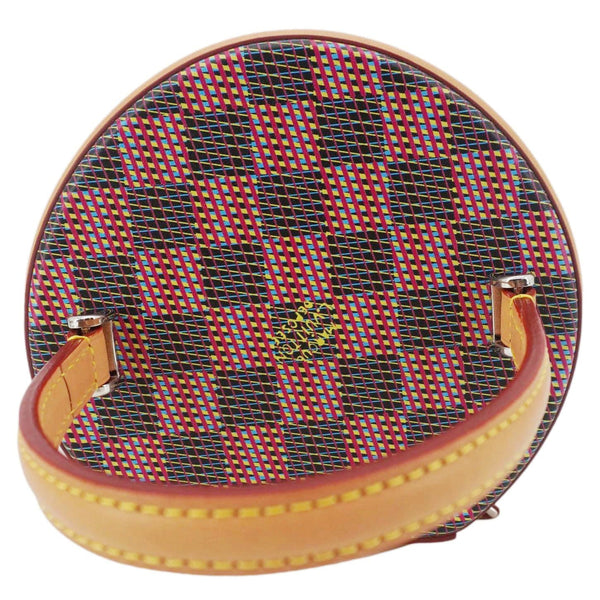 LOUIS VUITTON Cannes LV Pop Canvas Shoulder Bag Brown