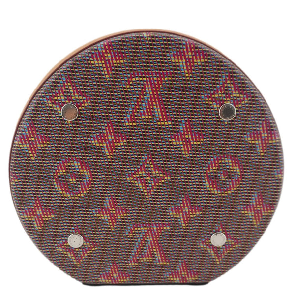 LOUIS VUITTON Cannes LV Pop Canvas Shoulder Bag Brown