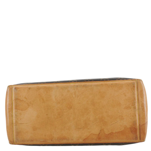 LOUIS VUITTON Cabas Mezzo Monogram Canvas Tote Bag Brown