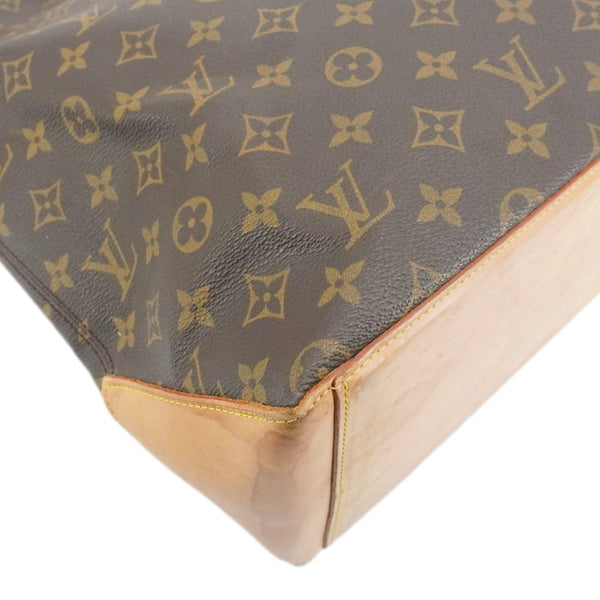 LOUIS VUITTON Cabas Mezzo Monogram Canvas Tote Bag Brown