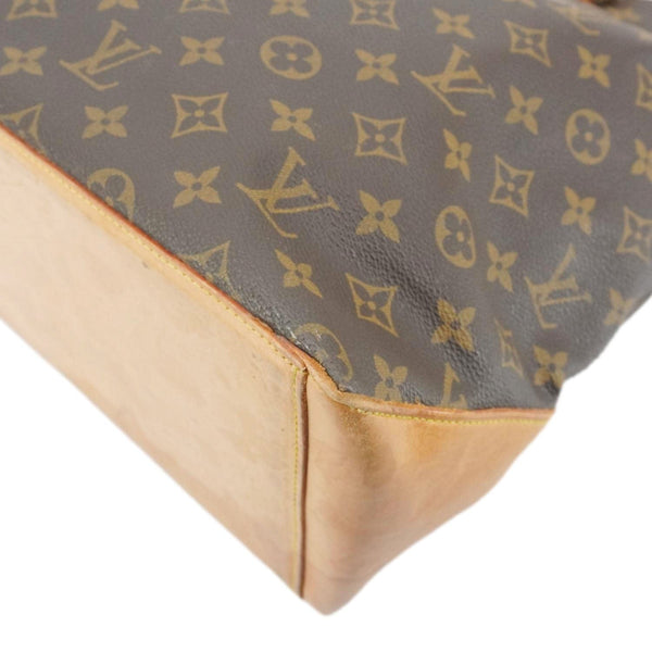LOUIS VUITTON Cabas Mezzo Monogram Canvas Tote Bag Brown