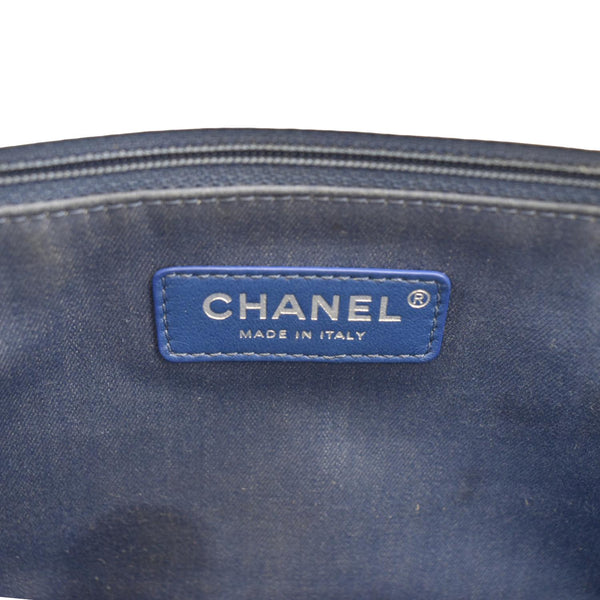 CHANEL Venise Biarritz Flap Mixed Fibers Shoulder Bag Multicolor