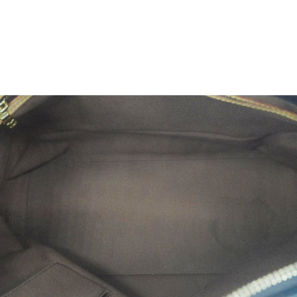 LOUIS VUITTON Cabas Mezzo Monogram Canvas Tote Bag Brown