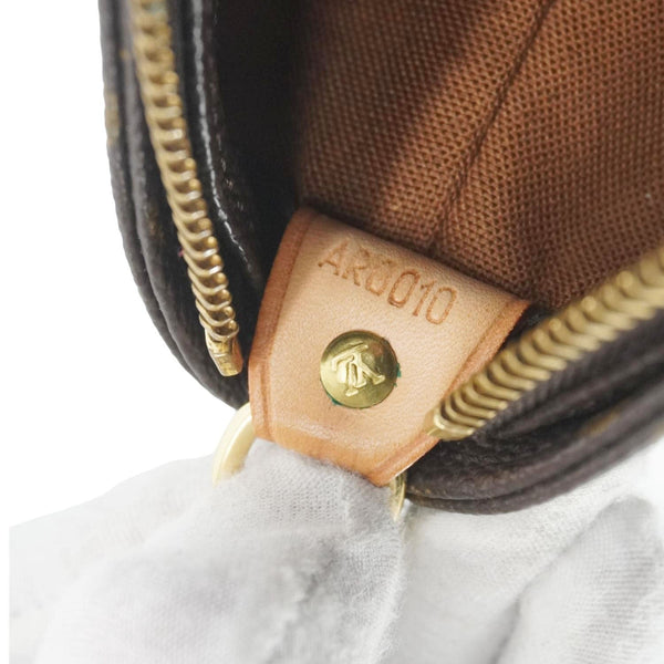 LOUIS VUITTON Cabas Mezzo Monogram Canvas Tote Bag Brown