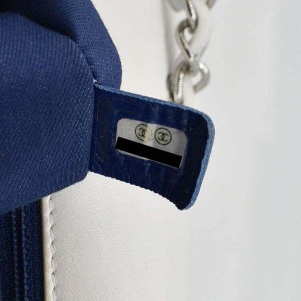 CHANEL Venise Biarritz Flap Mixed Fibers Shoulder Bag Multicolor