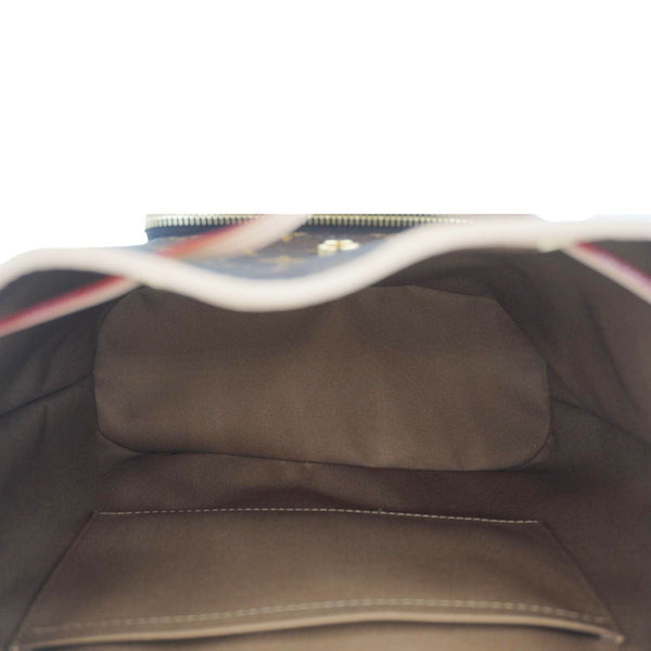 LOUIS VUITTON Montsouris Monogram Canvas Backpack Brown