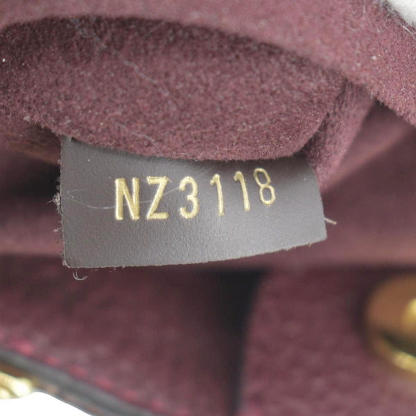 LOUIS VUITTON Brittany Damier Ebene Shoulder Bag Brown