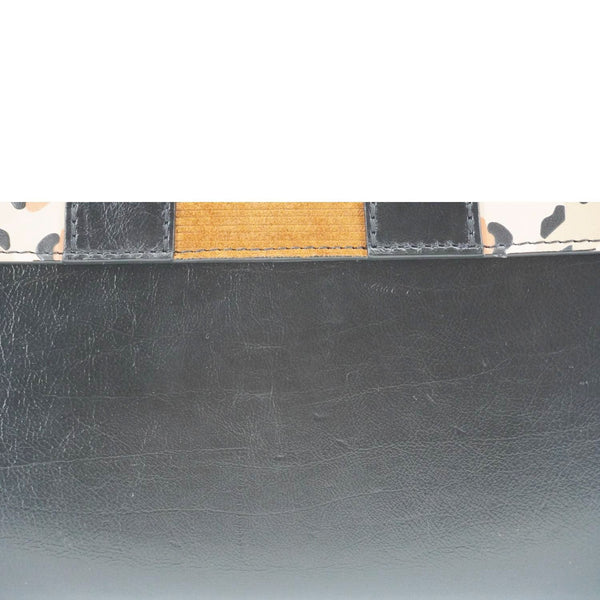 LOUIS VUITTON Twist Leopard Wild Printed Leather Crossbody Bag Multicolor