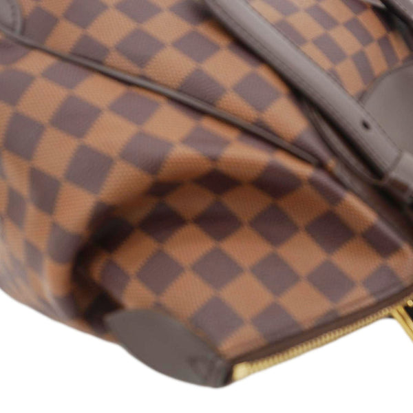LOUIS VUITTON Verona MM Damier Ebene Shoulder Bag Brown