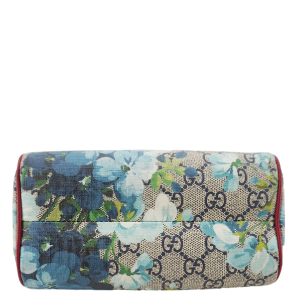 GUCCI Mini Blooms GG Supreme Canvas Top Handle Crossbody Bag Multicolor 546312