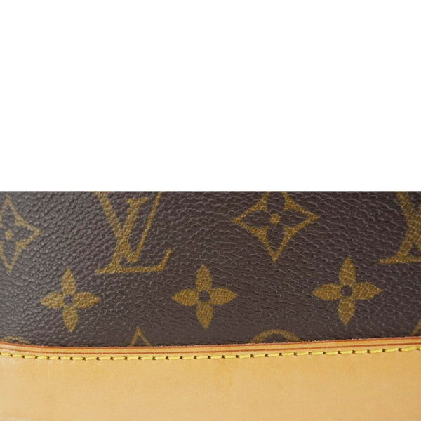 LOUIS VUITTON Alma PM Monogram Canvas Satchel Bag Brown