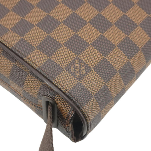 LOUIS VUITTON Brooklyn PM Damier Ebene Shoulder Bag Brown