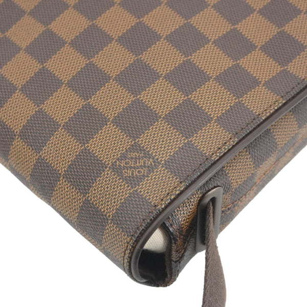 LOUIS VUITTON Brooklyn PM Damier Ebene Shoulder Bag Brown