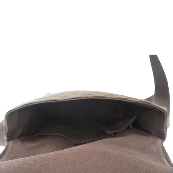 LOUIS VUITTON Brooklyn PM Damier Ebene Shoulder Bag Brown