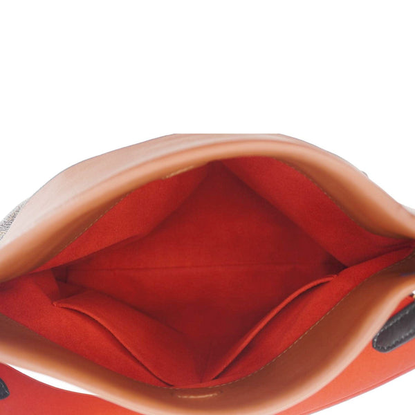 LOUIS VUITTON Tuileries Besace Monogram Canvas Shoulder Bag Brown