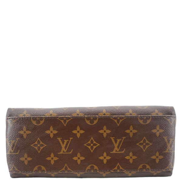 LOUIS VUITTON Tuileries Besace Monogram Canvas Shoulder Bag Brown