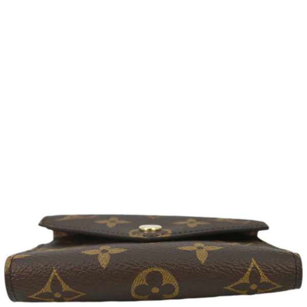 LOUIS VUITTON Victorine Monogram Canvas Wallet Brown