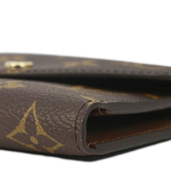 LOUIS VUITTON Victorine Monogram Canvas Wallet Brown