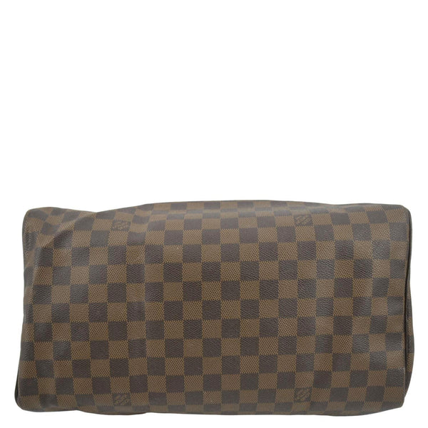 LOUIS VUITTON Speedy 35 Damier Ebene Satchel Bag Brown
