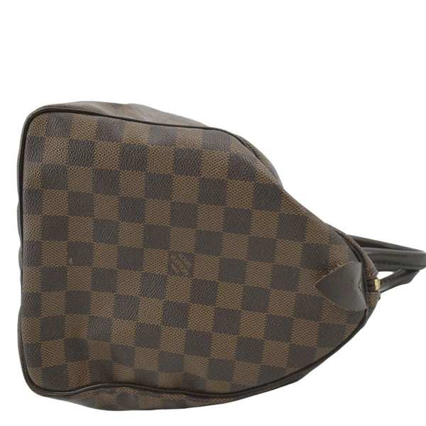LOUIS VUITTON Speedy 35 Damier Ebene Satchel Bag Brown
