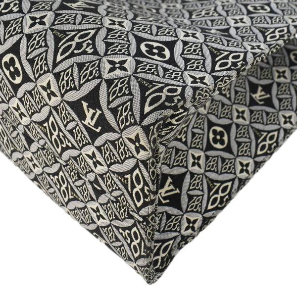 LOUIS VUITTON Onthego GM 1854 Jacquard Tote Bag Grey