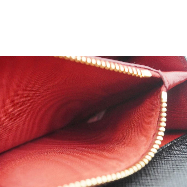 PRADA Saffiano Lux Chain Crossbody Bag Black