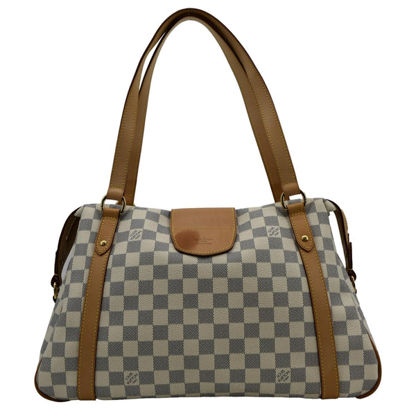 LOUIS VUITTON Stresa PM Damier Azur Shoulder Bag White