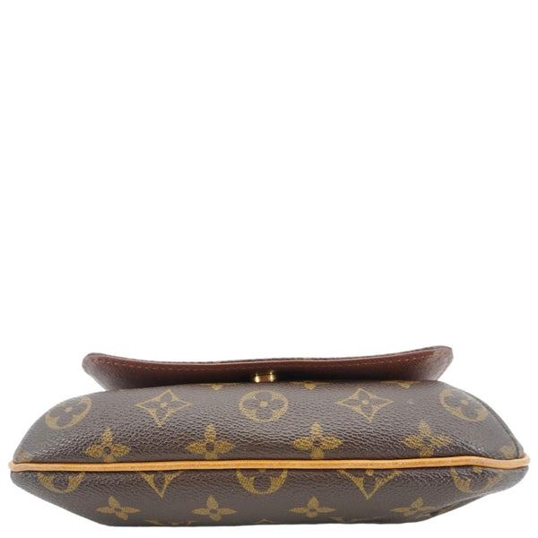 LOUIS VUITTON Musette Salsa Monogram Canvas Crossbody Bag Brown
