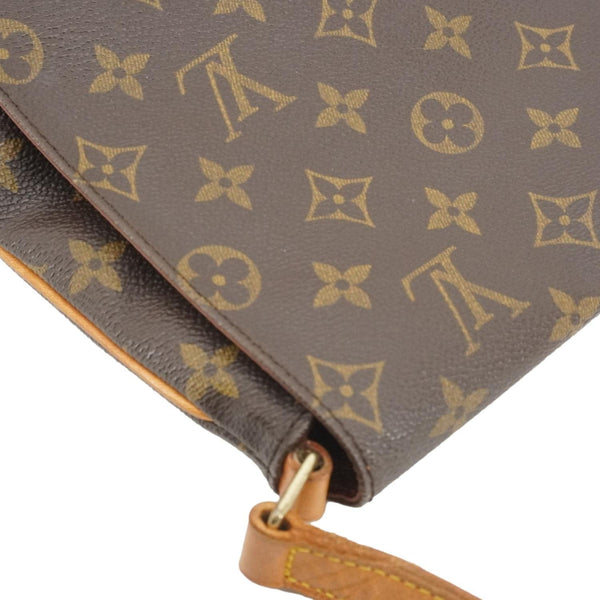 LOUIS VUITTON Musette Salsa Monogram Canvas Crossbody Bag Brown