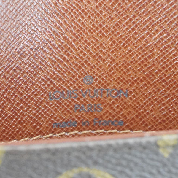 LOUIS VUITTON Musette Salsa Monogram Canvas Crossbody Bag Brown