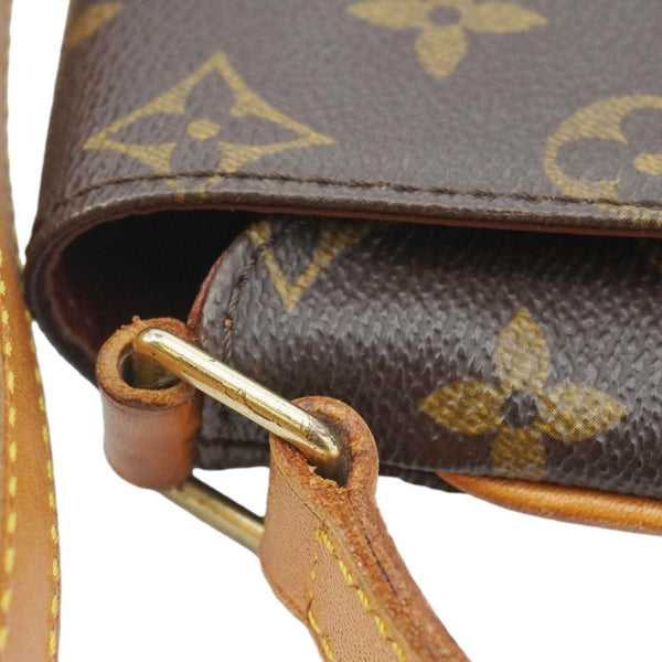 LOUIS VUITTON Musette Salsa Monogram Canvas Crossbody Bag Brown