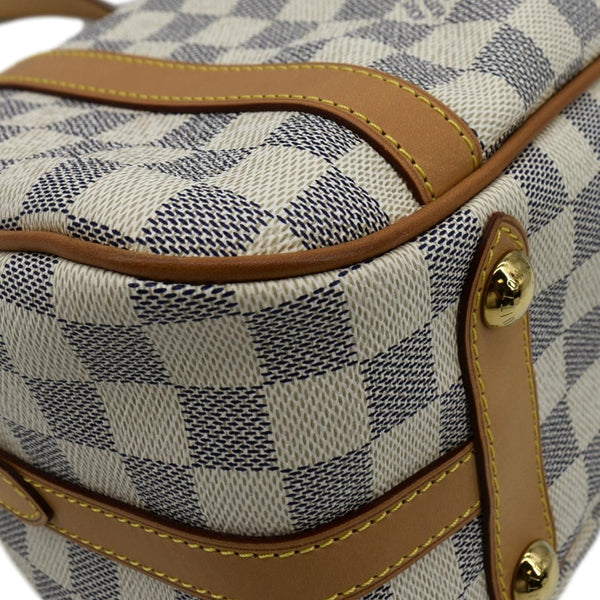 LOUIS VUITTON Stresa PM Damier Azur Shoulder Bag White