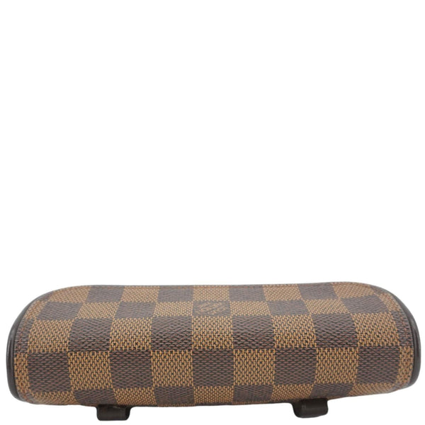 LOUIS VUITTON Pochette Florentine Damier Ebene Waist Bag Brown