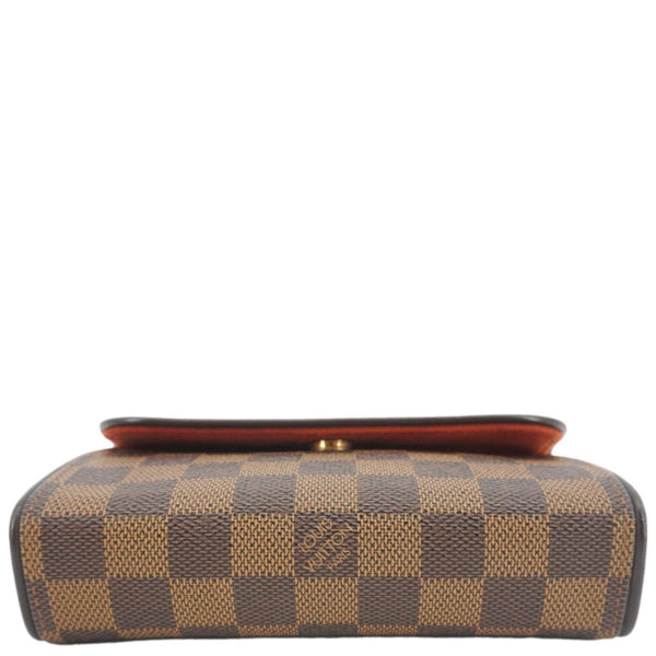 LOUIS VUITTON Pochette Florentine Damier Ebene Waist Bag Brown