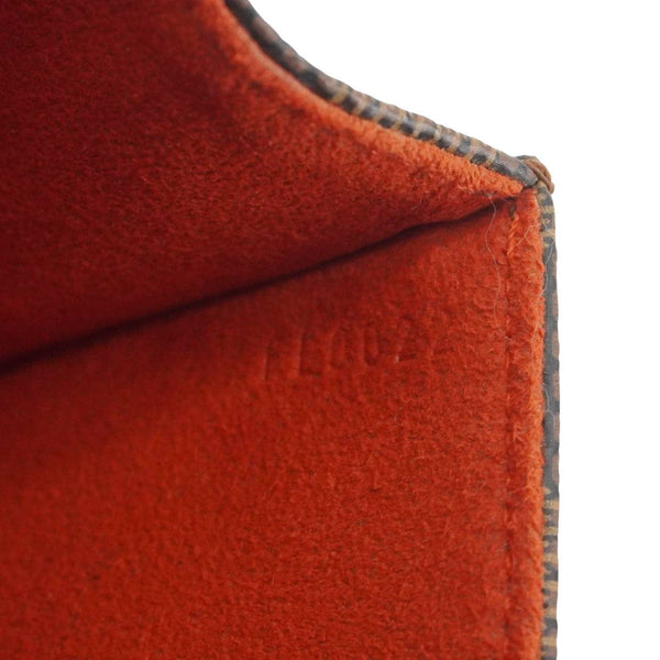 LOUIS VUITTON Pochette Florentine Damier Ebene Waist Bag Brown