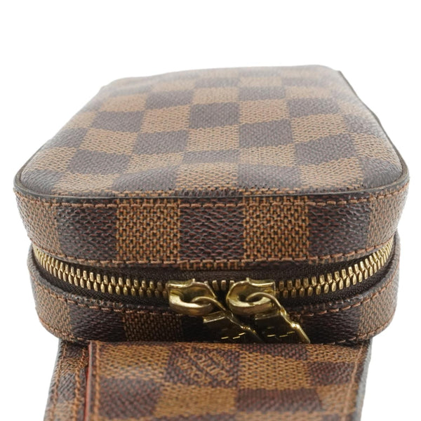 LOUIS VUITTON Geronimos Damier Ebene Sling Bag Brown