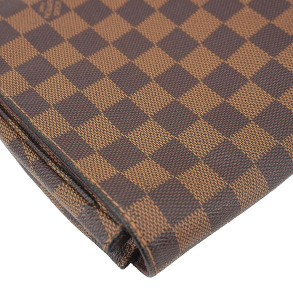LOUIS VUITTON Hoxton GM Damier Ebene Crossbody Bag Brown