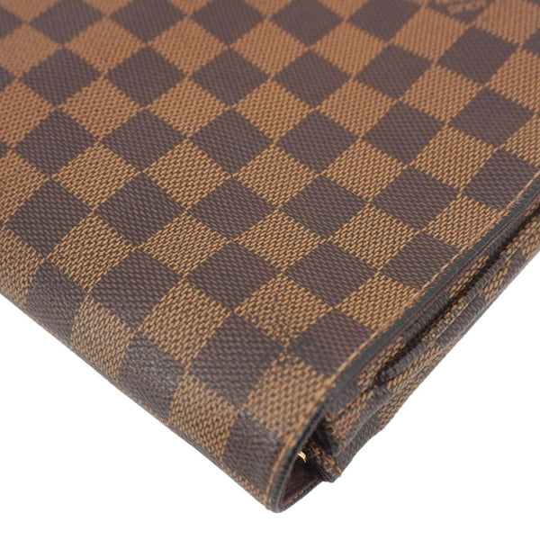 LOUIS VUITTON Hoxton GM Damier Ebene Crossbody Bag Brown